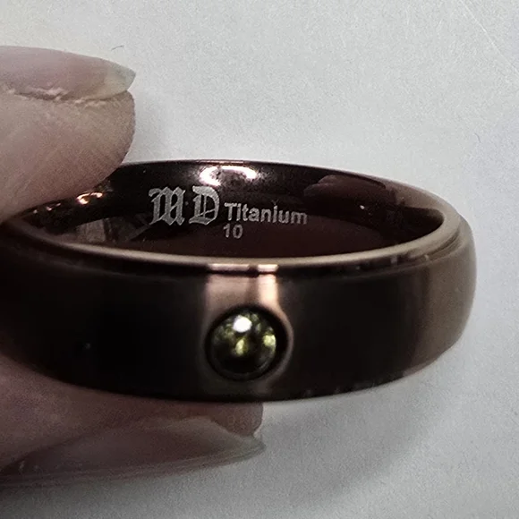 Sophisticated Black Men's Ring